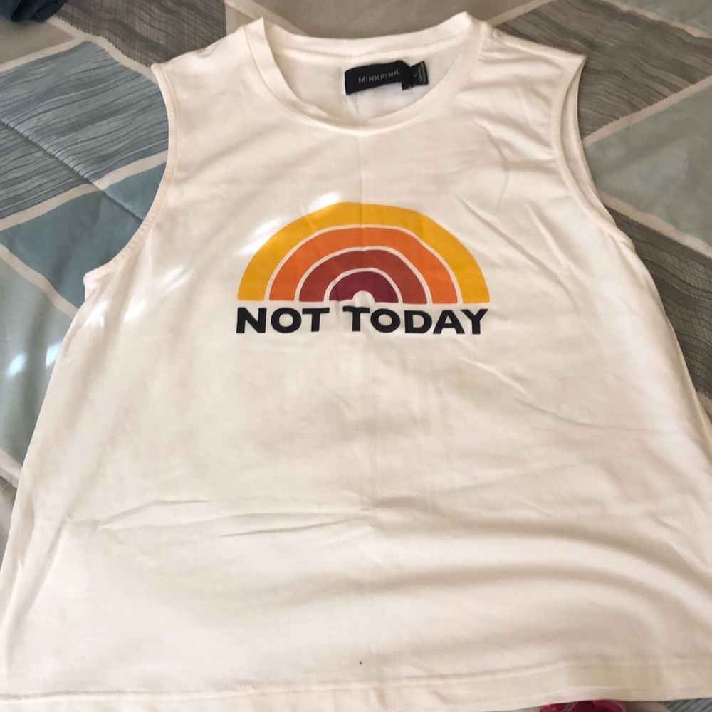 Mink pink tank top